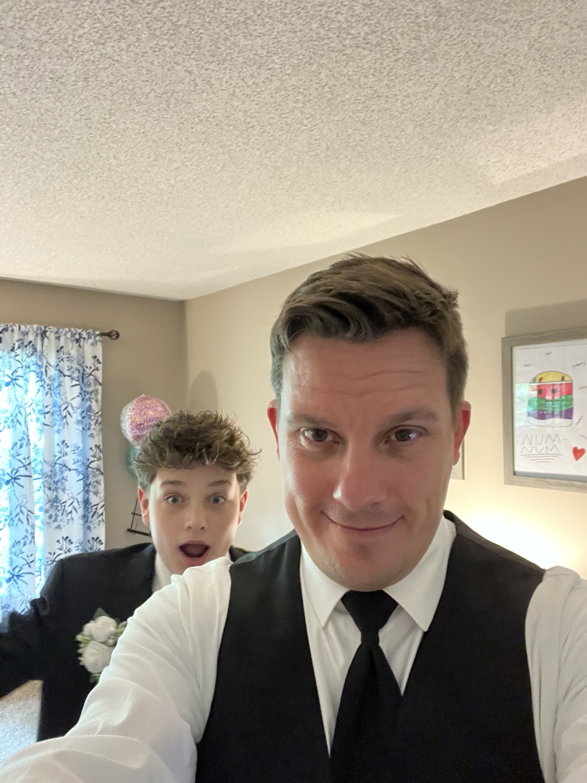 Tyler and Aariyan together dressed up, the people behind Champlin Guys Data Recovery